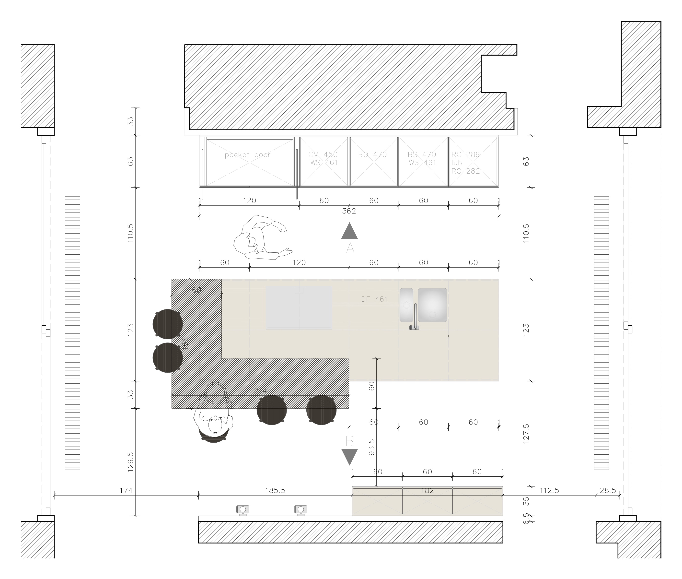 Kuchnia pod lodzia projekt 01