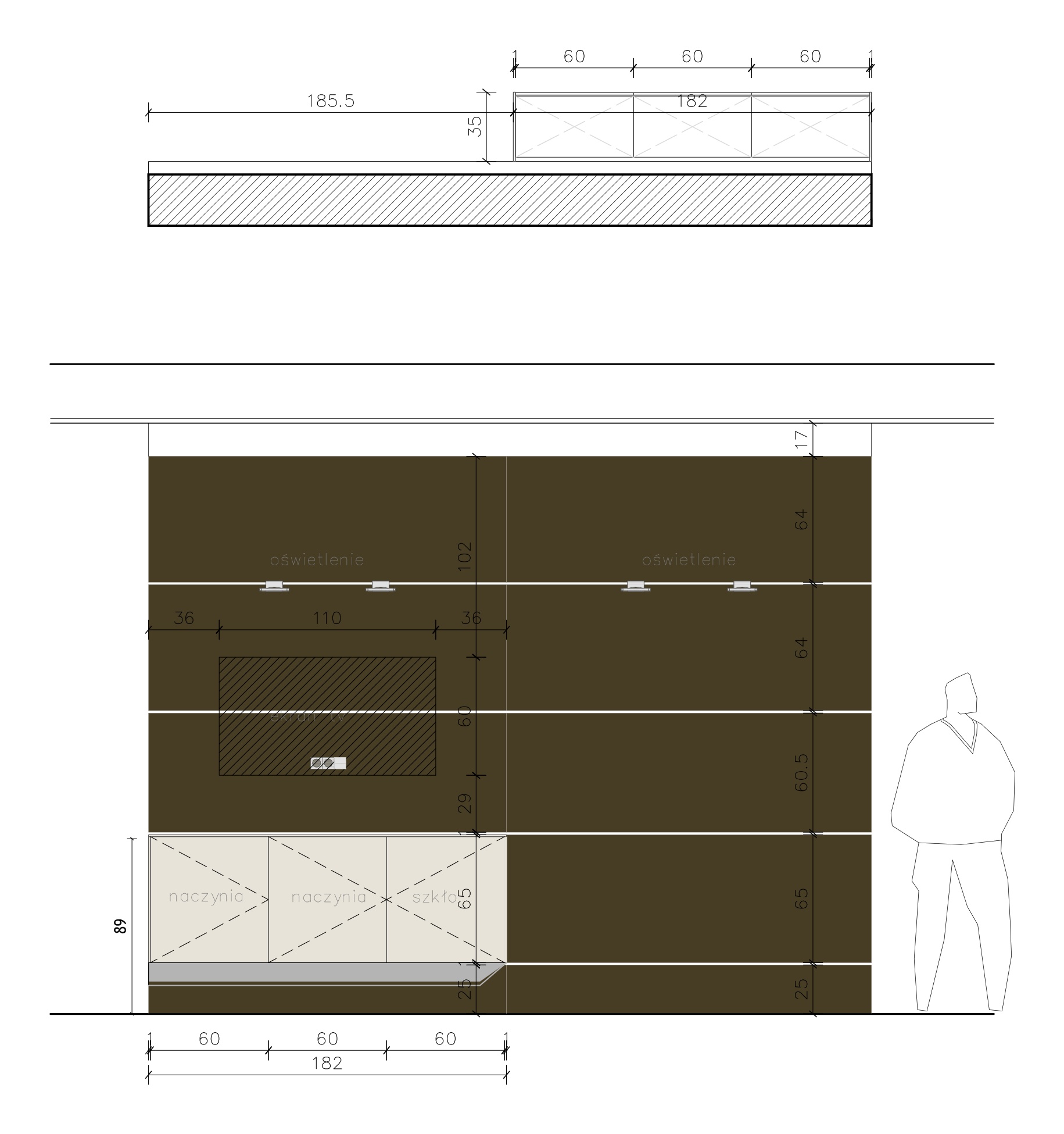 Kuchnia pod lodzia projekt 03